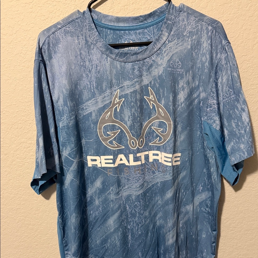 Realtree Blue Camouflage T-Shirt